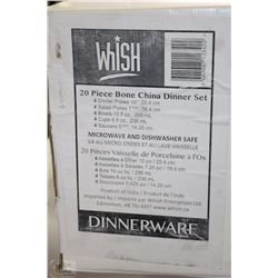 NEW 20PC SET OF DISHES