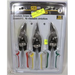 NEW SET OF 3 AVIATION SNIPS
