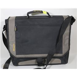 BLACK & GREY TARGUS LAPTOP BAG