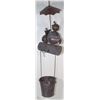 Image 1 : WROUGHT IRON WELCOME BIRD HANGING PLANTER