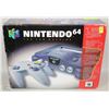 Image 1 : NINTENDO 64 CONSOLE COMPLETE WITH STYROFOAM &