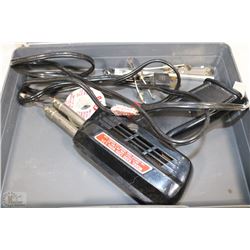 WELLER SOLDERING IRON IN BOX WITH SOME ACCESSORIES