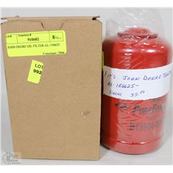 LOT OF 2 JOHN DEERE OIL FILTERS AL-156625