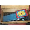 Image 1 : LOCKABLE WOODEN TOOL CRATE FILLED WITH ASSORTED