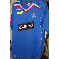 UMBRO "GLASGOW RANGERS" SOCCER JERSEY SIZE LRG