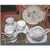 Image 1 : FLAT WITH ASSORTMENT OF FINE BONE CHINA, LITTLE