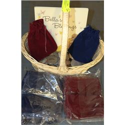 BASKET FILLED WITH ASSORTED BELLA'S BLESSINGS