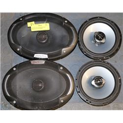 ALPINE 6"X9" SPEAKERS AND EVOLUTION SPEAKERS