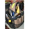 Image 1 : TOOL BAG FILLED WITH ASSORTED TOOLS