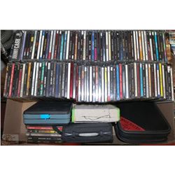 FLAT OF 215 ASSORTED MUSIC C.D'S VARIOUS ARTISTS