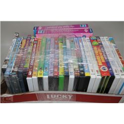 FLAT WITH KIDS DVDS INCL BABY EINSTEIN,SESAME