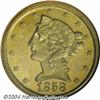 Image 1 : 1858-D $5 MS61 NGC.