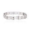 Image 3 : 14KT White Gold 0.58 ctw Diamond Bracelet