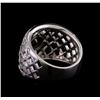 Image 3 : 2.36 ctw Black Diamond Ring - 14KT White Gold