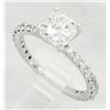 Image 6 : 2.20 ctw Certified Diamond Ring - 14KT White Gold