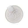Chanel White Leather Makeup Mirror