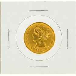 1899 $5 Liberty Head Half Eagle Gold Coin