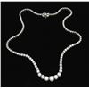 Image 3 : 10.28 ctw Diamond Necklace - Platinum