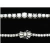 Image 4 : 10.28 ctw Diamond Necklace - Platinum