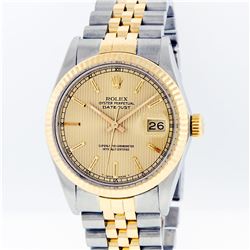 Rolex 14KT Two-Tone DateJust Men's Watch