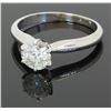 Image 8 : 1.17 ctw Diamond Solitaire Ring - 14KT White Gold