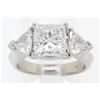 Image 1 : GIA Cert 3.27 ctw Designer Diamond Ring - Platinum