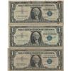 Image 1 : 1957 $1 Star Note Silver Certificate Currency Lot of 3