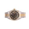 Image 2 : Rolex Two-Tone MOP String Diamond Dial DateJust Men's Watch