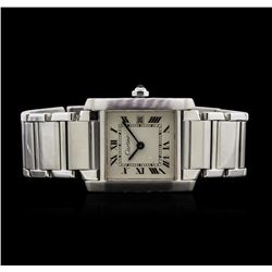 Cartier Stainless Steel Tank Francaise Watch