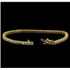 Image 3 : 14KT Yellow Gold 4.91 ctw Diamond Bracelet