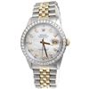 Image 1 : Rolex 14KT Two-Tone 2.00 ctw Diamond DateJust Men's Watch