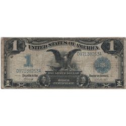 1899 $1 Black Eagle Silver Certificate Bill