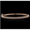 14KT Rose Gold 1.59 ctw Diamond Bracelet
