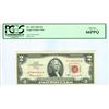 Image 1 : 1963 PCGS GN66PPQ $2 Red Seal Legal Tender Bank Note