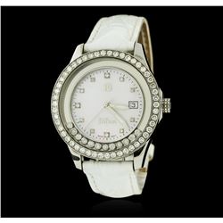 DiBur Stainless Steel Diamond Watch