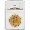 Image 1 : 1904 NGC MS64 $20 Liberty Head Double Eagle Gold Coin