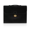 Image 1 : Hermes 40cm Black Calf Box Leather Sac a Depeches Briefcase
