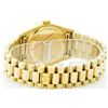 Image 5 : Rolex 18KT Gold President 1.00 ctw Diamond Men's Watch