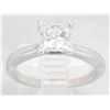GIA Cert 1.01 ctw Diamond Ring - 14KT White Gold