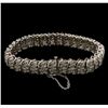 Image 2 : 8.10 ctw Diamond Bracelet - 14KT White Gold