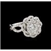 14KT White Gold 1.37 ctw Diamond Ring