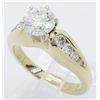 Image 5 : 1.41 ctw Diamond Ring - 14KT Yellow Gold