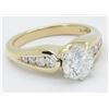 Image 7 : 1.41 ctw Diamond Ring - 14KT Yellow Gold