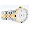 Image 6 : Rolex 18K Two-Tone 1.00 ctw Diamond and Sapphire DateJust Men's Watch