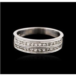 14KT White Gold 0.50 ctw Diamond Ring