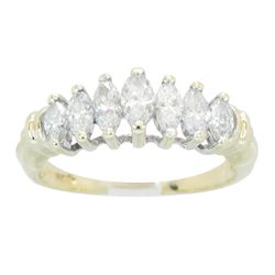 0.78 ctw Diamond Ring - 14KT Yellow Gold