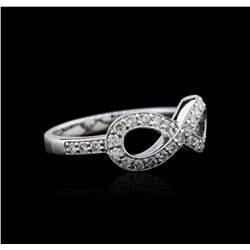 14KT White Gold 0.43 ctw Diamond Ring