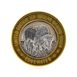 Limited Edition $10 Las Vegas .999 Silver Gaming Token