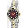 Image 1 : Rolex Two-Tone Ruby and Diamond DateJust Ladies Watch