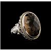 Image 1 : Sterling Silver 16.15 ctw Smokey Quartz